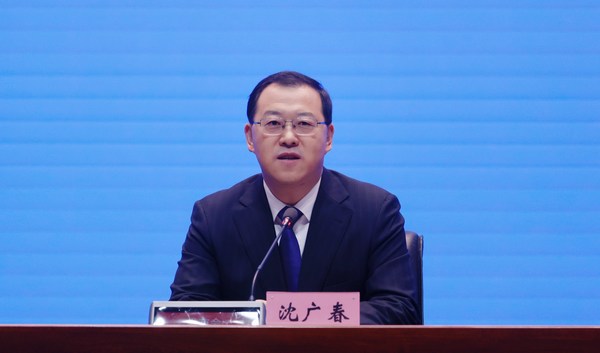 黑龍江省文化和旅游廳副廳長(zhǎng)沈廣春。張澍攝