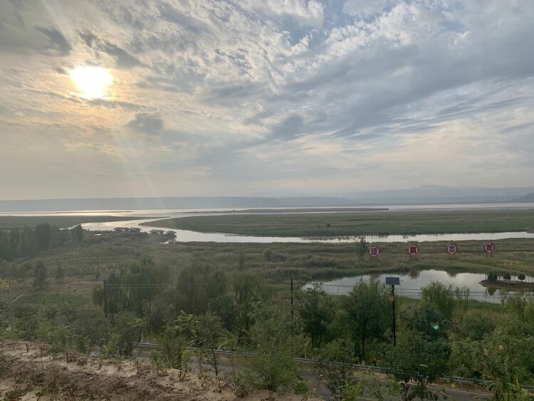 【中國夢·黃河情】山西萬榮如何實現(xiàn)“一泓清水入黃河”？_fororder_汾河入口