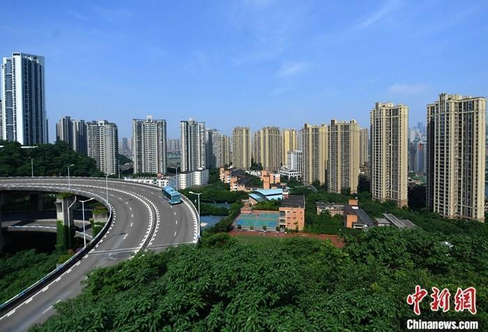 商品住宅高樓。<a target='_blank' href='/'>中新社</a>記者 陳超 攝