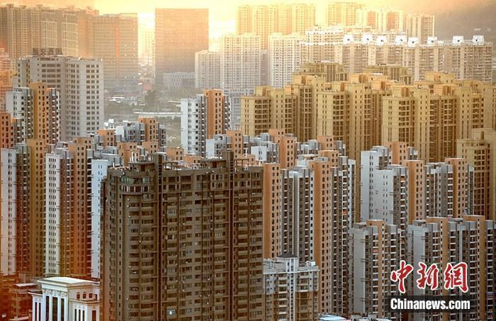 資料圖：房地產(chǎn)樓盤。<a target='_blank' href='/'>中新社</a>記者 張斌 攝